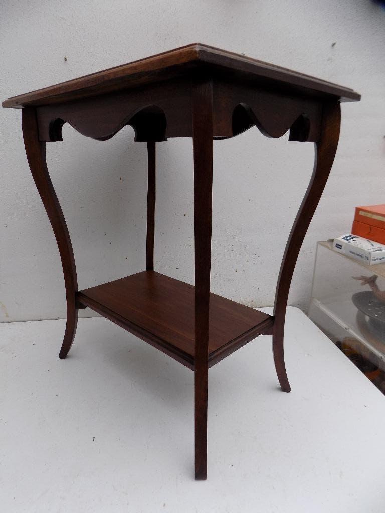 Tafel bijzet sidetable art nouveau jugendstil nieuwe kunst, Ophalen of Verzenden, Gebruikt