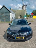 Super fijne Skoda Superb IV 2020, Leder en Stof, Zwart, Stationwagon, Superb