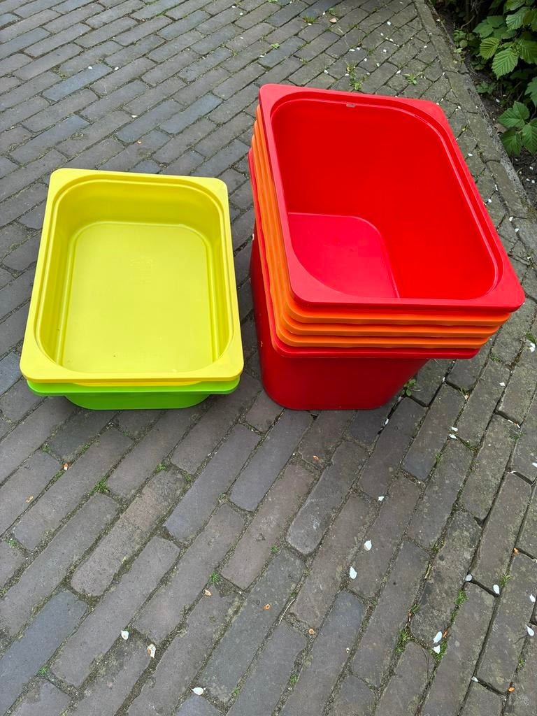 IKEA Trofast bakken klein en groot, Kinderen en Baby's, Kinderkamer | Commodes en Kasten, Ophalen, Gebruikt, 75 tot 100 cm, Minder dan 50 cm
