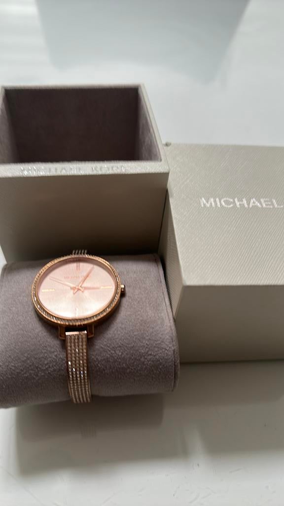 Michael kors rose (jaryn), Ophalen of Verzenden, Zo goed als nieuw, Staal, Overige merken