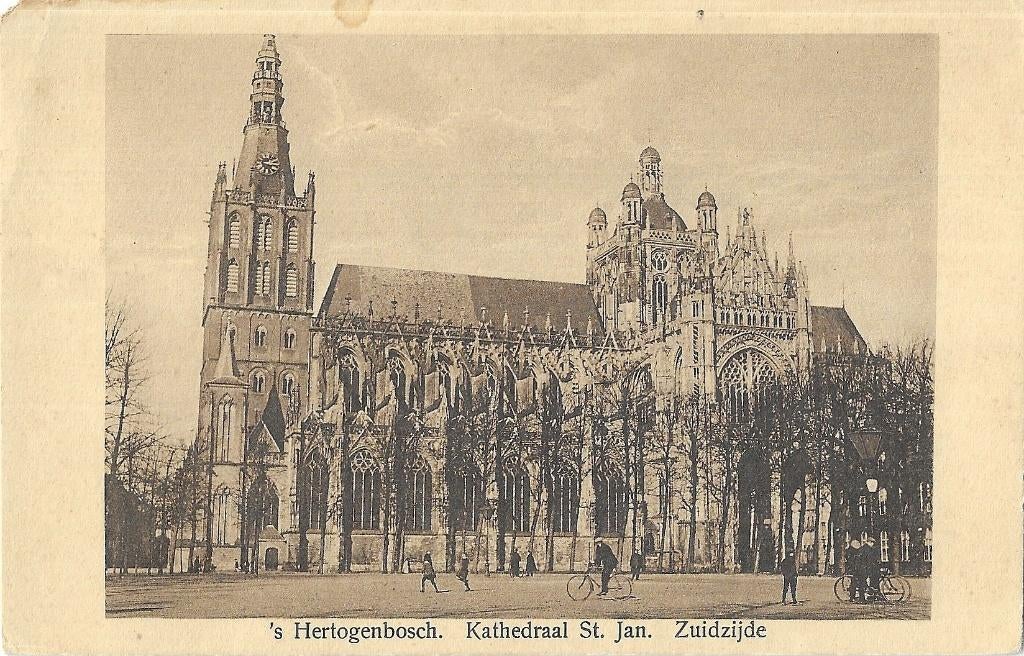 AK 's-Hertogenbosch - Kathedraal St. Jan, Zuidzijde, Verzenden, Voor 1920, Ongelopen, Noord-Brabant