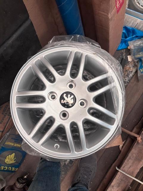Peugeot  206 velgen set, Auto-onderdelen, Ophanging en Onderstel, Oldtimer onderdelen, Peugeot, Nieuw, Ophalen