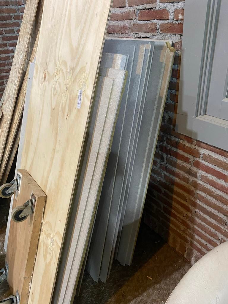 Knauf Brio Dekvloer 18 MW Gipsvezelplaten 1200x600x18+10mm M, Doe-het-zelf en Verbouw, Ophalen, Zo goed als nieuw