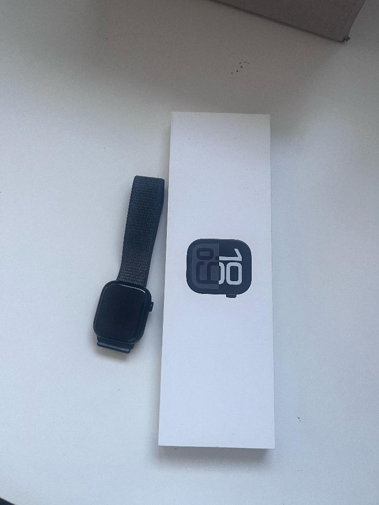 Apple watch series 10 42mm, Sieraden, Tassen en Uiterlijk, Smartwatches, Apple Watch ⌚️, Zwart, IOS, Ophalen of Verzenden