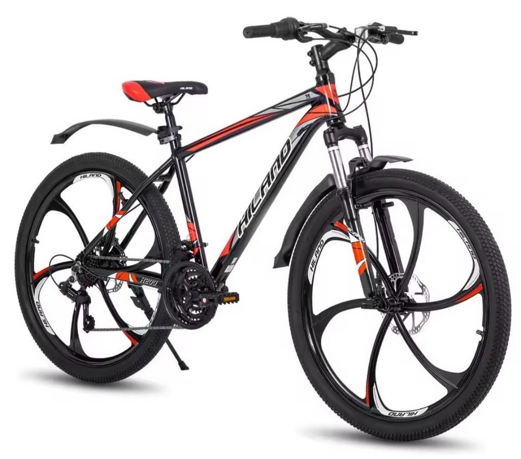 HILAND / zwart 26 inch, Ophalen of Verzenden, Nieuw, Minder dan 10 versnellingen, Overige merken