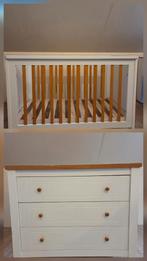 Ledikant + commode/ladenkast Premaman wit, Kinderen en Baby's, Ophalen, Gebruikt, Jongetje of Meisje