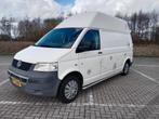 Camper VW T5 L2H2 Wit 2008 346 dkm tr. haak el. ramen 5-bak, Chemisch toilet, Buscamper of Camperbus, Volkswagen, Luifel