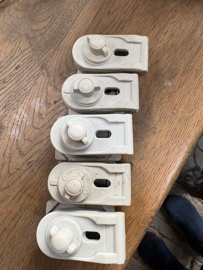 Voortentclips 5 stuks, Ophalen of Verzenden, Gebruikt