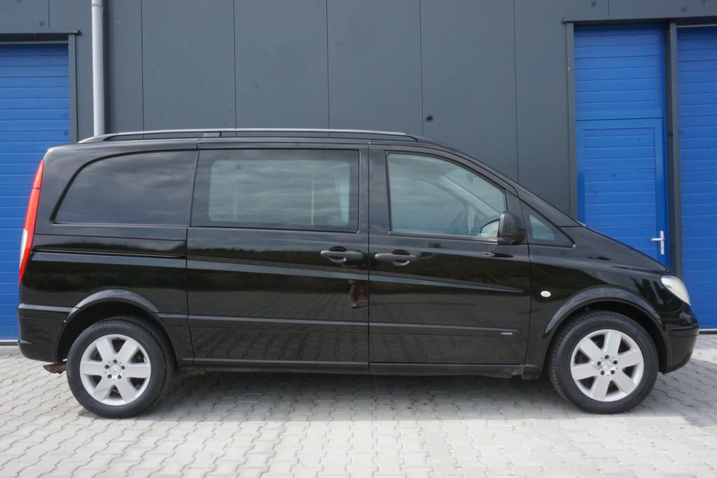 Mercedes-Benz Vito 120 CDI 320 Lang DC luxe | Origineel NL |, Auto's, Bestelauto's, Automaat, Gebruikt, Zwart, Bedrijf