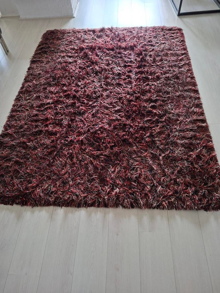zijden/wol tapijt, Ophalen, Gebruikt, 150 tot 200 cm, 200 cm of meer