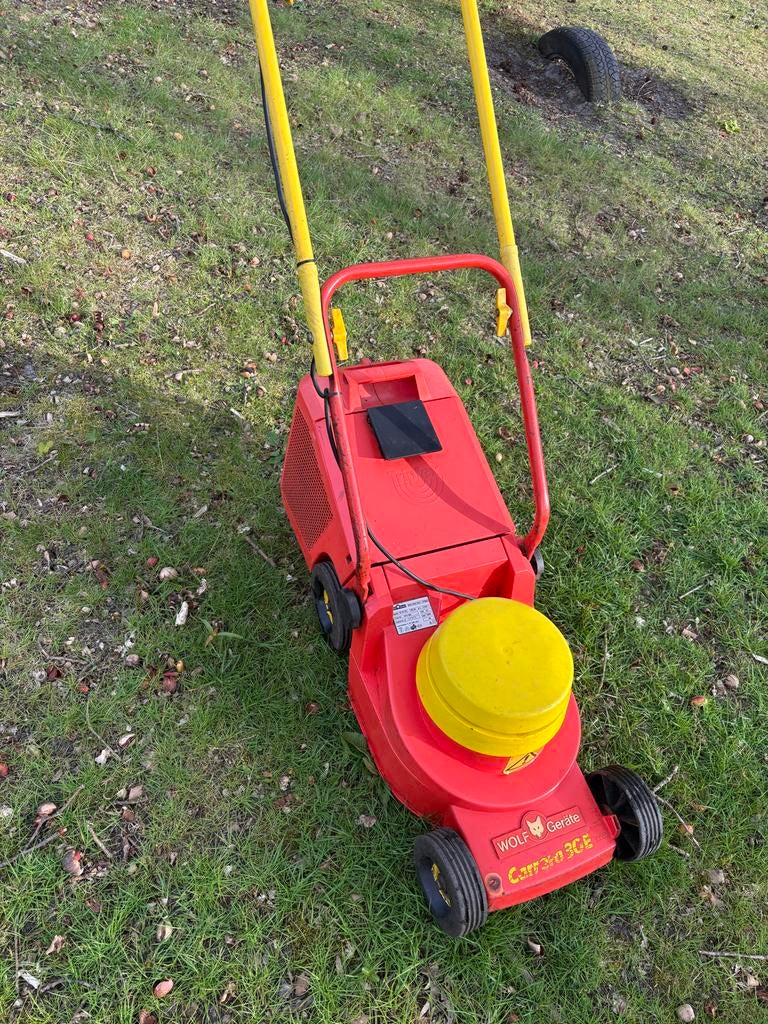 Wolf Garten Cart 3CE Elektrische Grasmaaier, Tuin en Terras, Ophalen, Cirkelmaaier, Gebruikt, Elektrische grasmaaier