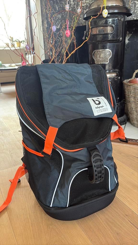 Ibiyaya honden rugtas / pet carrier, Ophalen of Verzenden, Zo goed als nieuw