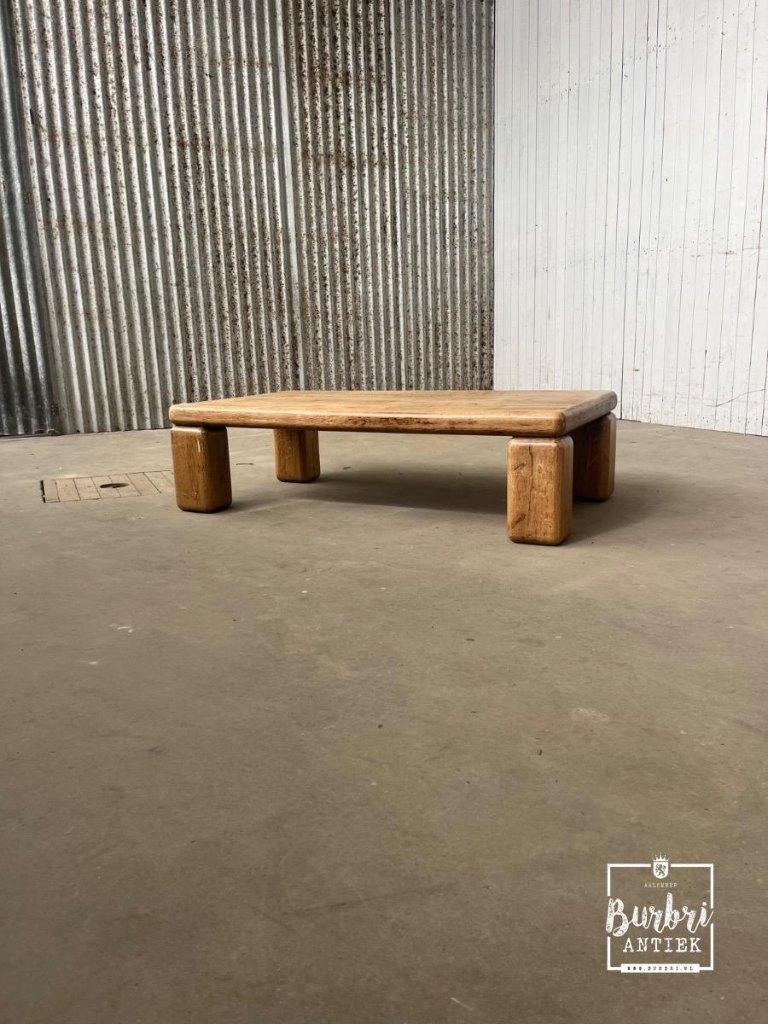 antieke houten salontafel, Ophalen