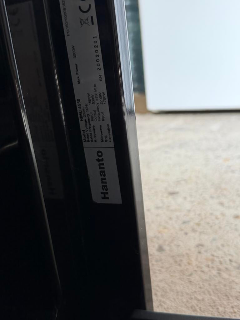 Oven, Ophalen, Minder dan 45 cm, Zo goed als nieuw, Oven met grill