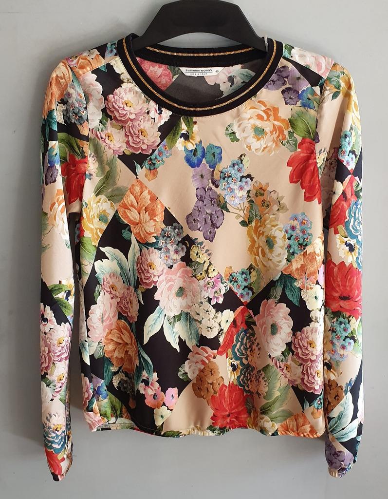 Summum top, Maat 38/40 (M), Zwart, Ophalen of Verzenden, Zo goed als nieuw