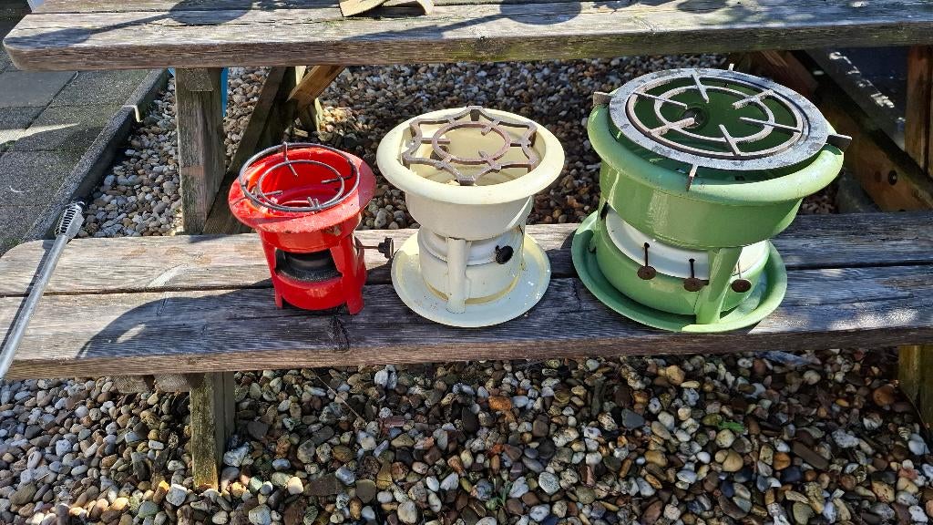 Petroleum stel, Ophalen