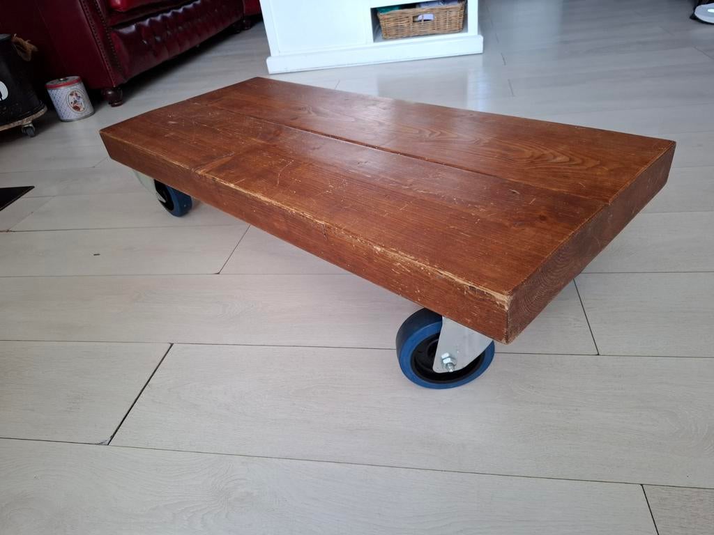 Bijzettafel / Hondje / Bankje op wielen, Ophalen of Verzenden