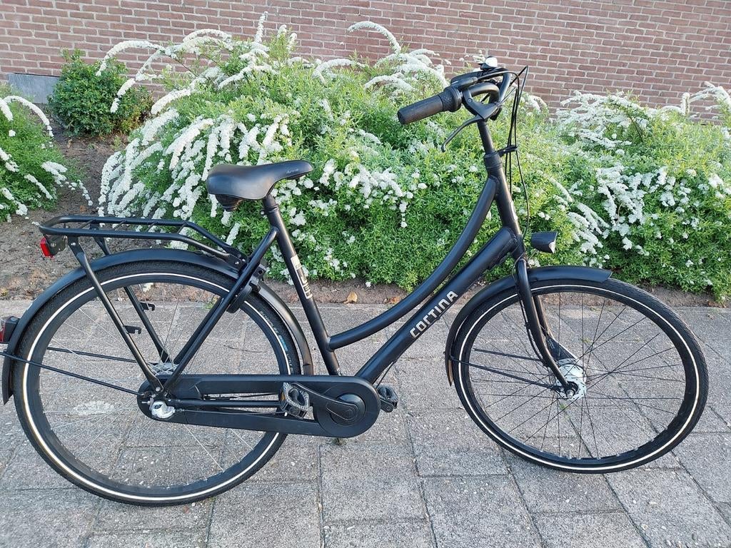 Cortina damesfiets, Fietsen en Brommers, Fietsen | Dames | Omafietsen, 56 cm of meer, Ophalen, Zo goed als nieuw, Versnellingen
