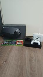 Xbox One X 1TB met games en controller Z.g.a.n, Ophalen, Met games, Zo goed als nieuw, 1 TB