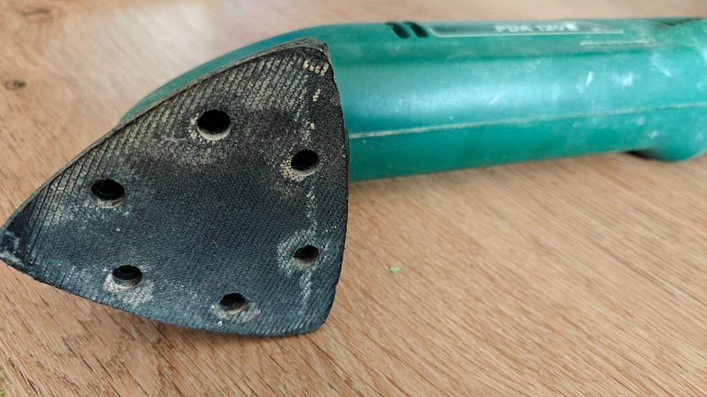 Bosch multitool, Doe-het-zelf en Verbouw, Ophalen, Zo goed als nieuw, Minder dan 600 watt, Vlakschuurmachine