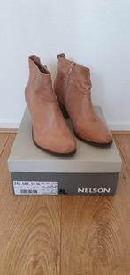 Laarsjes, maat 39, Nelson, zgan, Zwart, Ophalen of Verzenden, Zo goed als nieuw, Nelson