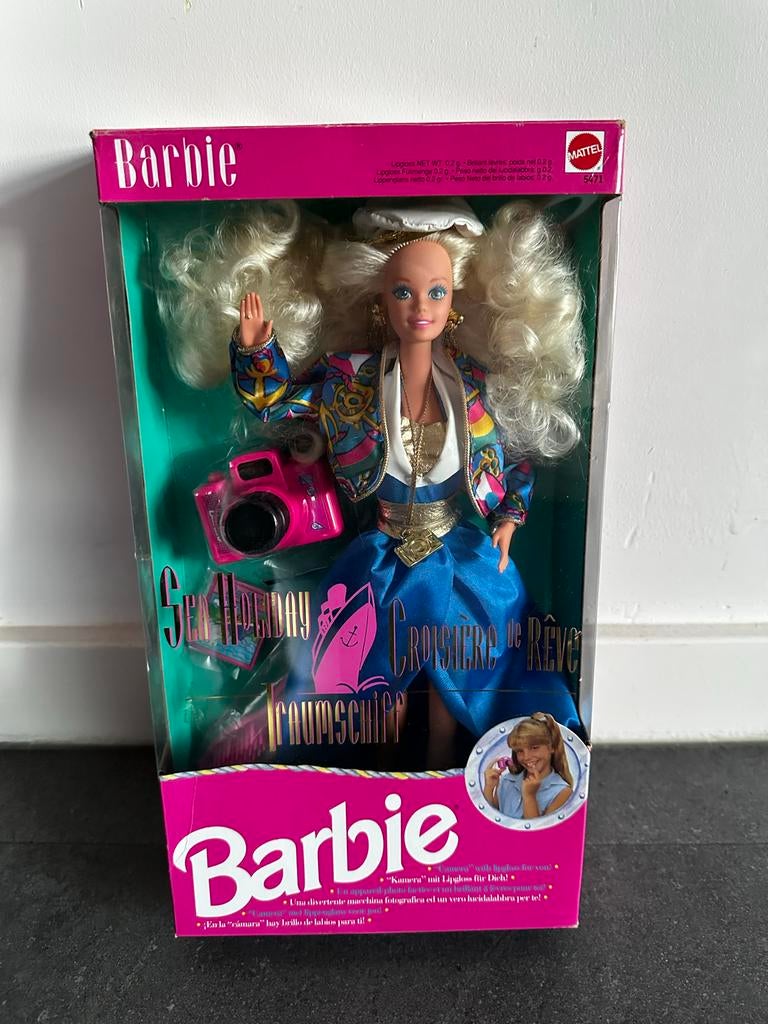 Vintage Barbie Sea Holiday 1992 Mattel in doos, Ophalen of Verzenden, Zo goed als nieuw, Barbie