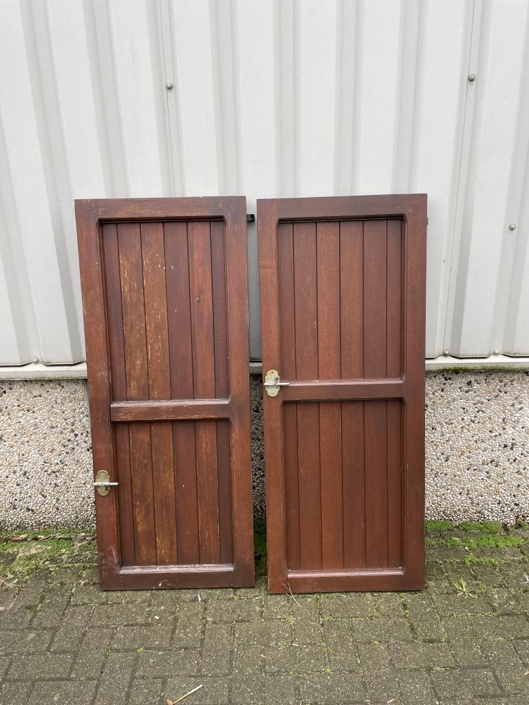 16 massief meranti raamluiken, La belle porte, Jurgen.hoogenboezem@gmail.com, Overige typen, Zo goed als nieuw