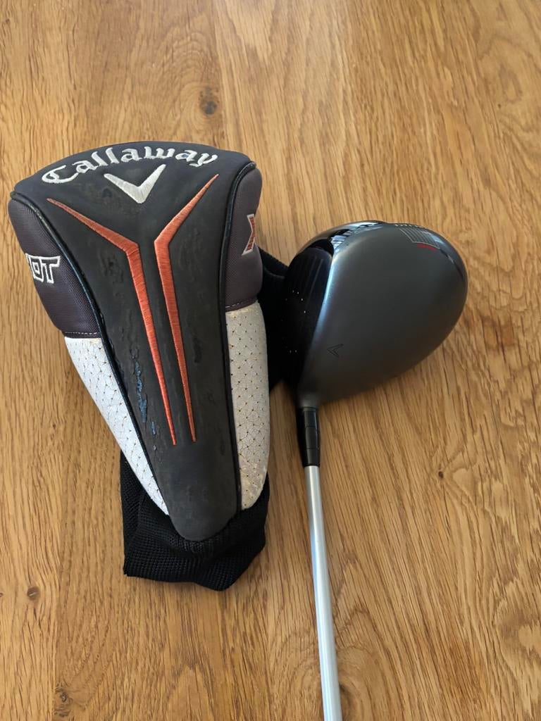 Callaway X Hot Driver en Houten 3 Golfclubs, Sport en Fitness, Golf, Ophalen of Verzenden, Gebruikt, Set, Callaway