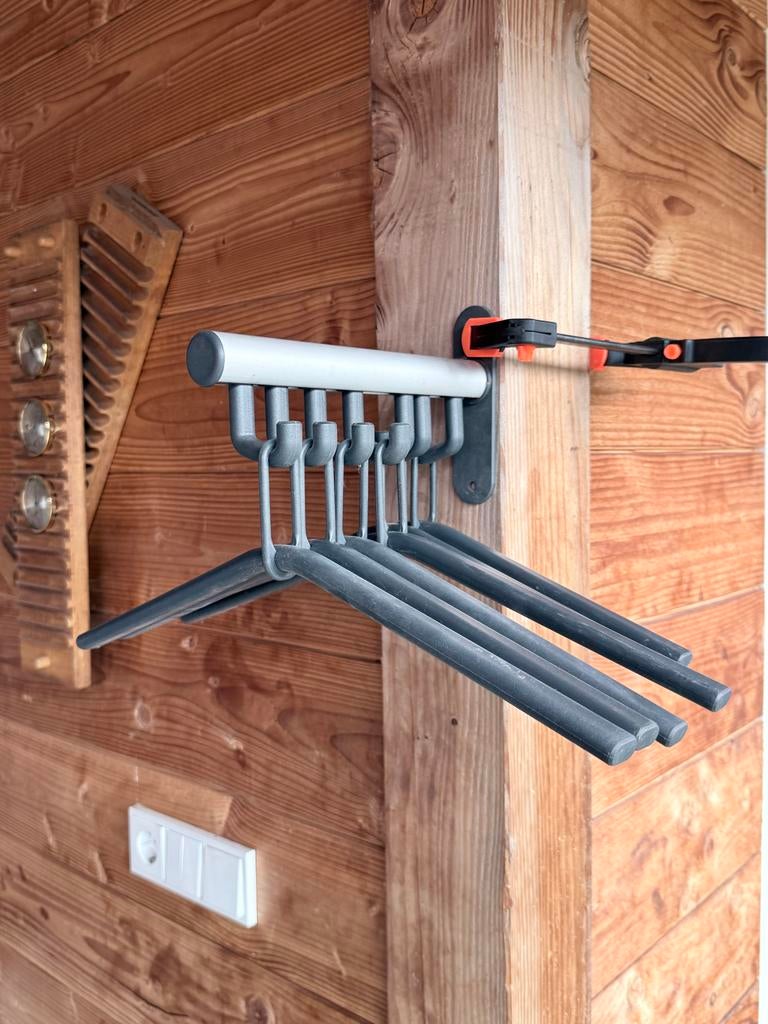 Van Esch kapstok met kledinghangers, Huis en Inrichting, Gebruikt, Minder dan 100 cm, Metaal, Ophalen
