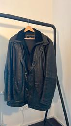 Leren jas Boss, Ophalen of Verzenden, Zo goed als nieuw, Maat 48/50 (M), Zwart