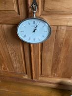 METALEN OVALE WANDKLOK London Style, Ophalen, Zo goed als nieuw, Analoog, Wandklok