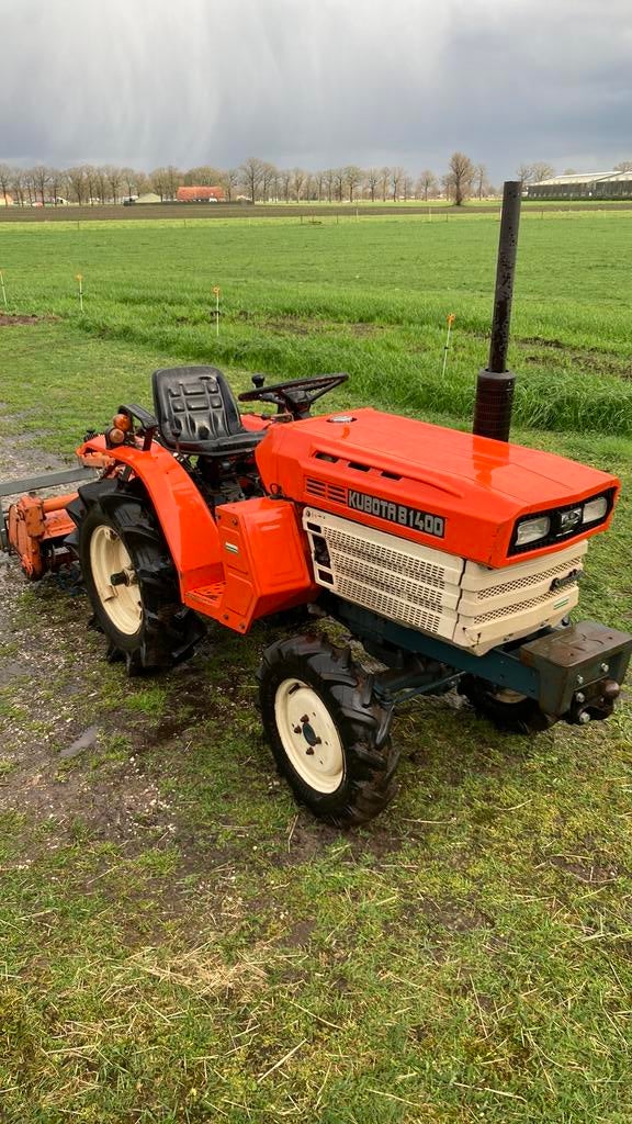 Kubota b1400 minitractor, Zakelijke goederen, Agrarisch | Tractoren, tot 2500, Overige merken, tot 80 Pk, Gebruikt, Ophalen