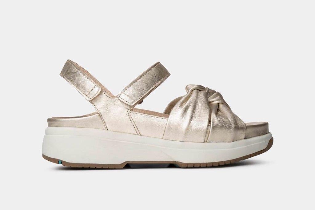 XSENSIBLE DAMES SANDAAL, mt 40 wijdte H, gold, Overige kleuren, Jetsshoeshop@hotmail.com, Nieuw, Schipholweg