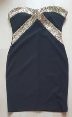Strapless jurk/ cocktail jurk, Kleding | Dames, Ophalen of Verzenden, Zo goed als nieuw, Cocktailjurk