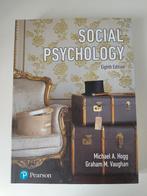 Social Psychology – Hogg & Vaughan (8e editie), Ophalen, Sociale psychologie, Diverse auteurs, Zo goed als nieuw