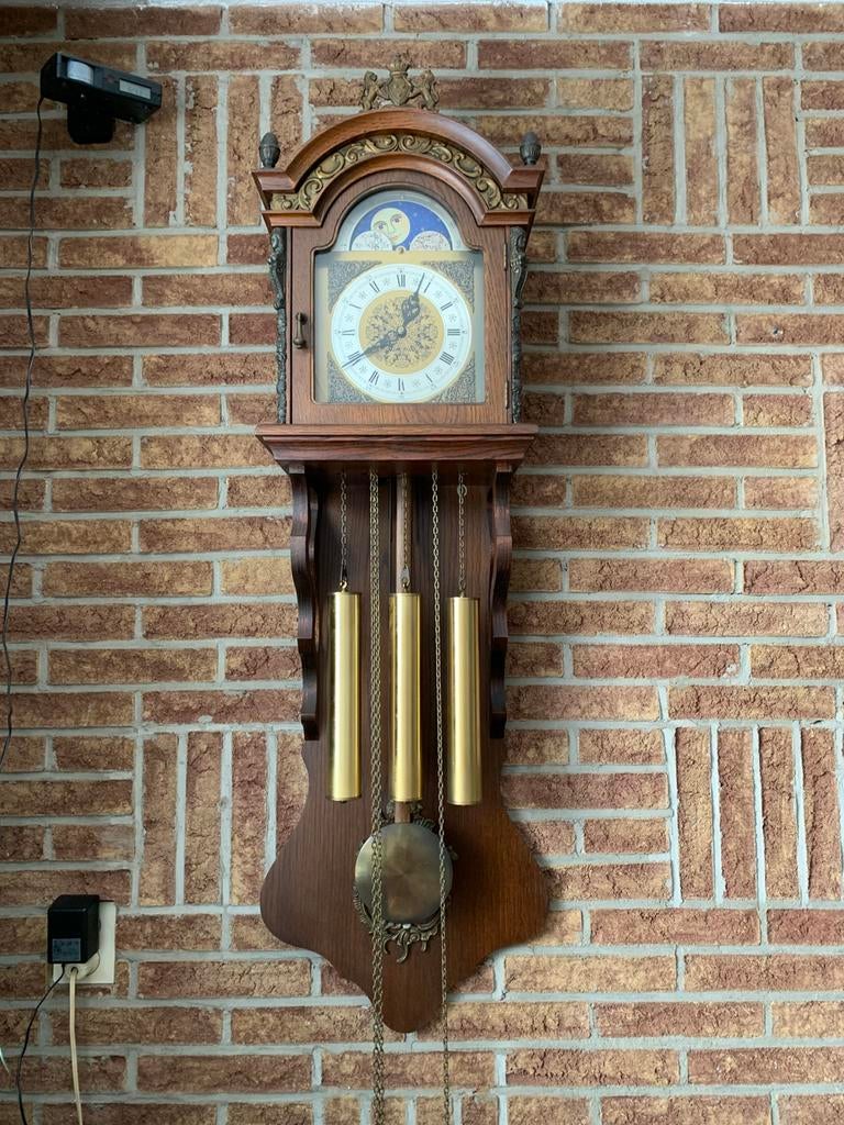 Friese staartklok met maanstand, Antiek en Kunst, Antiek | Klokken, Ophalen