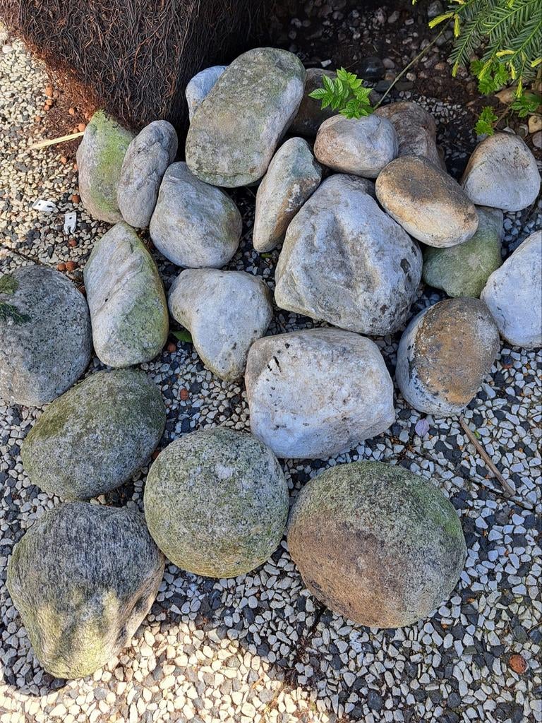 Tuinkeien verschillende, Tuin en Terras, Grind, Keien en Split, Ophalen