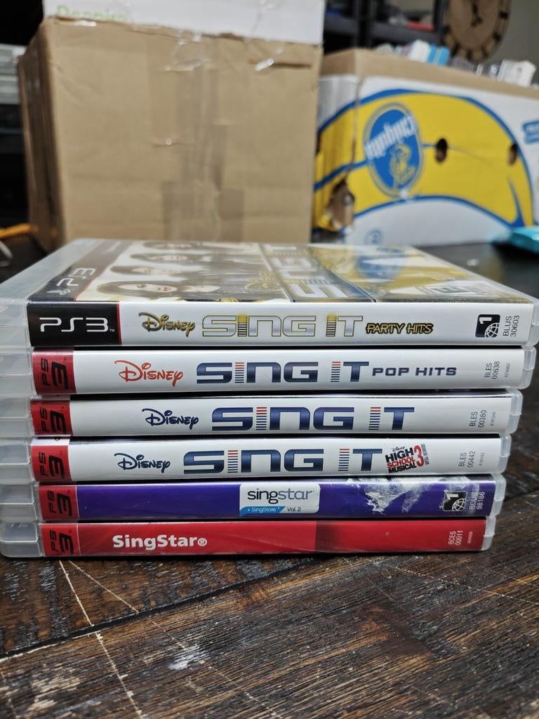 Karaoke Set PS3 Sing It en SingStar, Spelcomputers en Games, .., Muziek, ., Ophalen of Verzenden