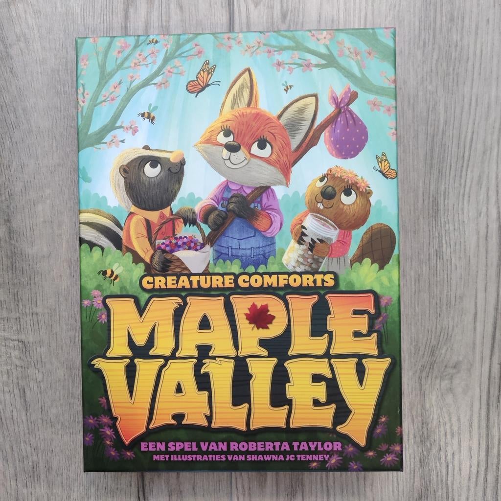 Maple Valley Kickstarter (KTBG 2023), Vijf spelers of meer, Ophalen of Verzenden, Zo goed als nieuw, Kids Table Board Gaming