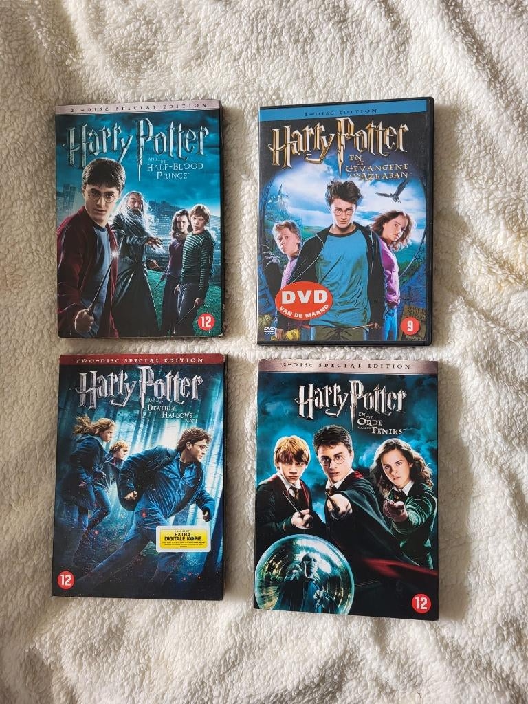 Harry Potter dvd's, Avontuur, Ophalen of Verzenden, Zo goed als nieuw, Tv fictie
