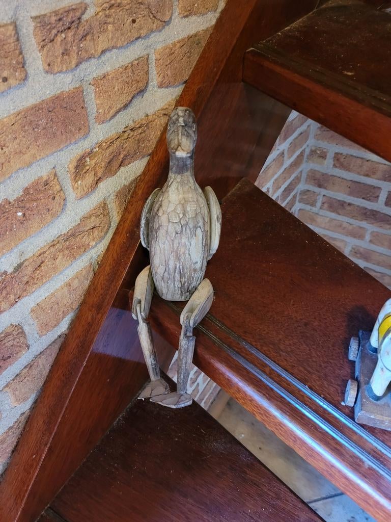 Houten Eend Decoratie, Ophalen of Verzenden