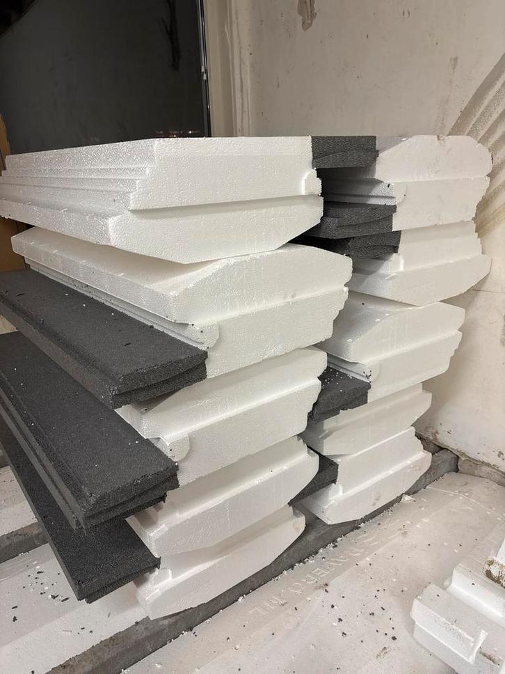 Haverbo EPS isolatieplaten 60cm - Vloerisolatie, Doe-het-zelf en Verbouw, Isolatie en Afdichting, Gebruikt, Vloerisolatie, Piepschuim (Tempex)