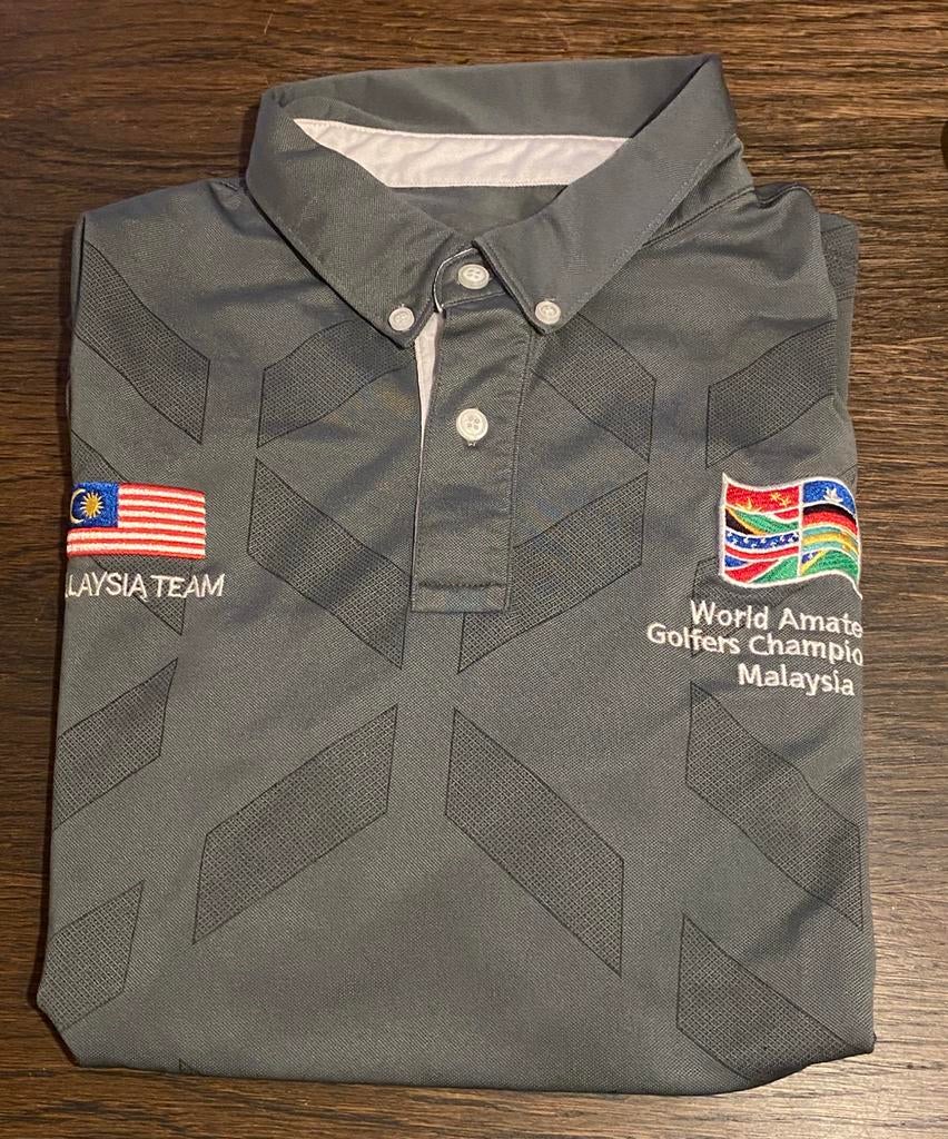 MOOIE UNIEKE GOLF POLO / GRIJS, Ophalen, Zo goed als nieuw