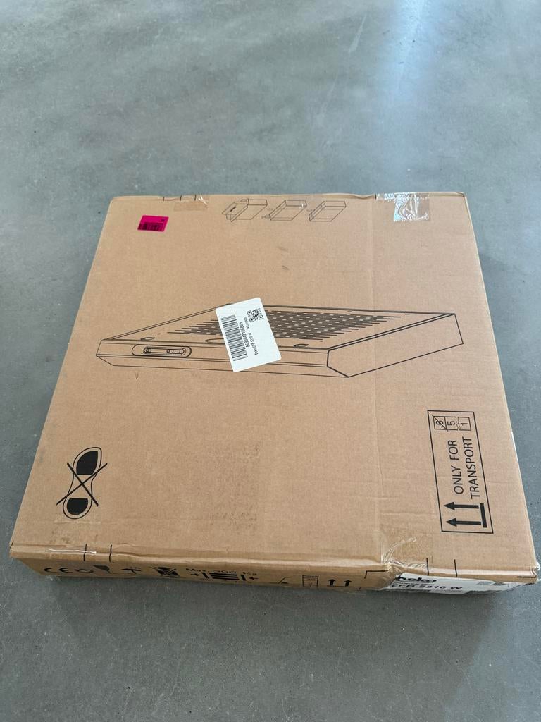 Beko afzuigkap wit - retour met lichte schade, Ophalen of Verzenden, Gebruikt, Vrijstaand, Onderbouw afzuigkap