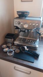 Sage Barista Express Espressomachine, Gebruikt, Espresso apparaat, Afneembaar waterreservoir, Koffiebonen