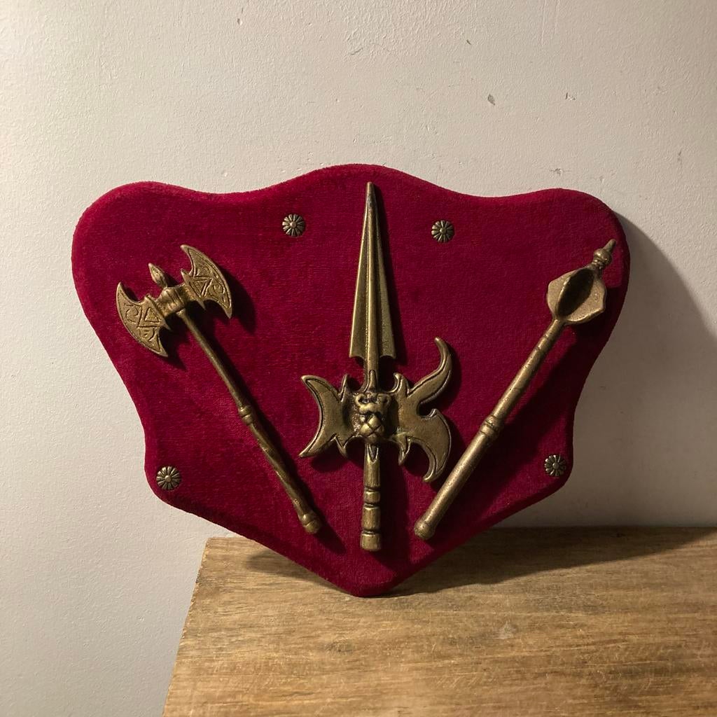 Wandornament met ridderlijk thema, Antiek en Kunst, Ophalen of Verzenden