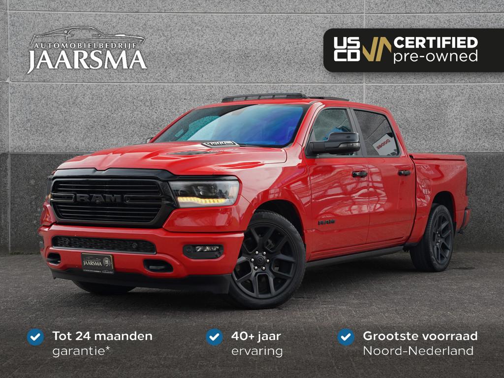 Dodge Ram 1500 5.7L V8 4x4 Crew Cab Laramie Night |Luchtveri, Auto's, Automaat, Gebruikt, 5654 cc, 402 pk