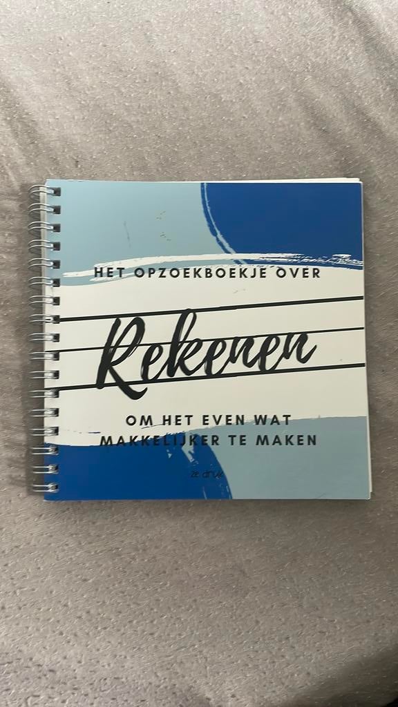 Rekenboekje van juf kimm, Boeken, Informatica en Computer, Ophalen, Zo goed als nieuw, Overige onderwerpen