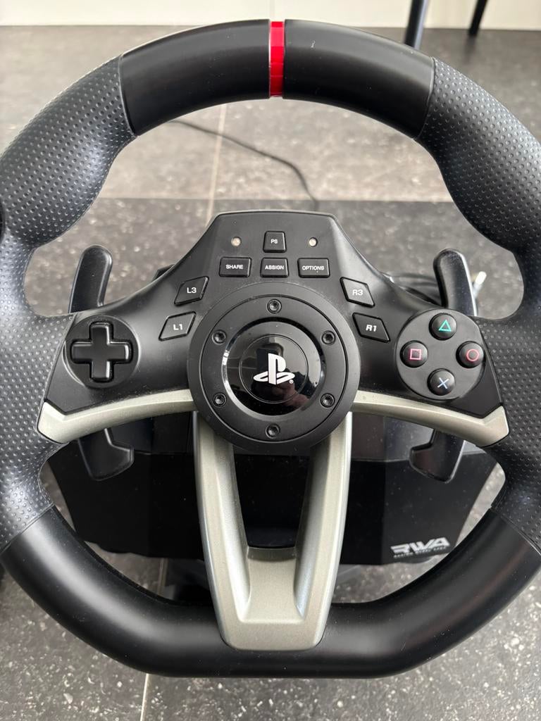 HORI RWA racestuur met pedalen PS4-PC, Spelcomputers en Games, Spelcomputers | Sony PlayStation Consoles | Accessoires, Ophalen