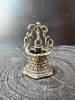 Zilveren miniatuur waterput / wensput, Antiek en Kunst, Ophalen of Verzenden